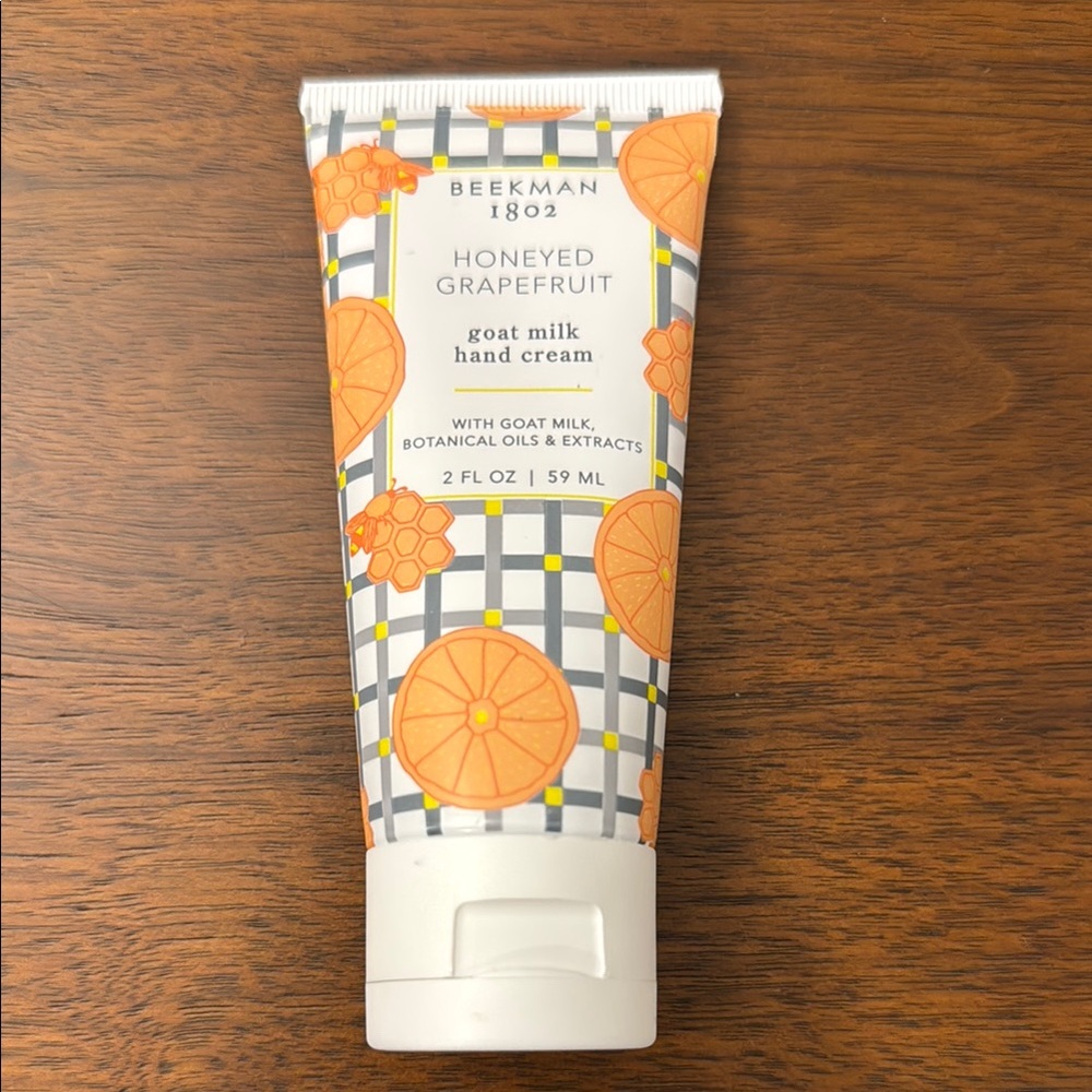 Beekman 1802 Orange and White Hand & Foot Care Cream